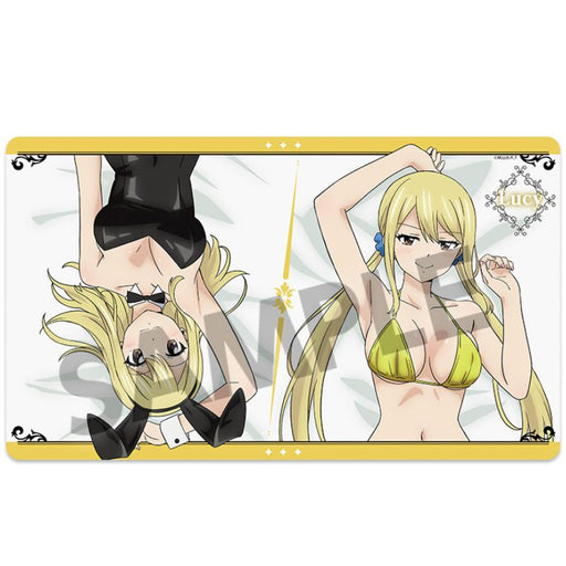 FAIRY TAIL 100 Years Quest Lucy Heartfilia New Illustration Rubber Mat JAPAN