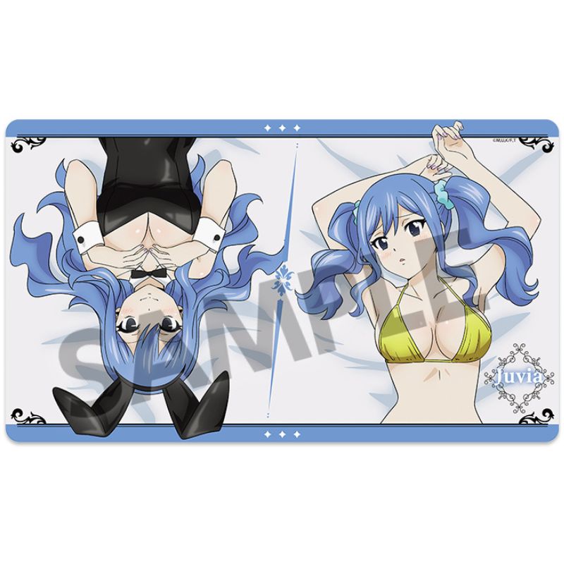 FAIRY TAIL 100 Years Quest Juvia Lockser New Illustration Rubber Mat JAPAN