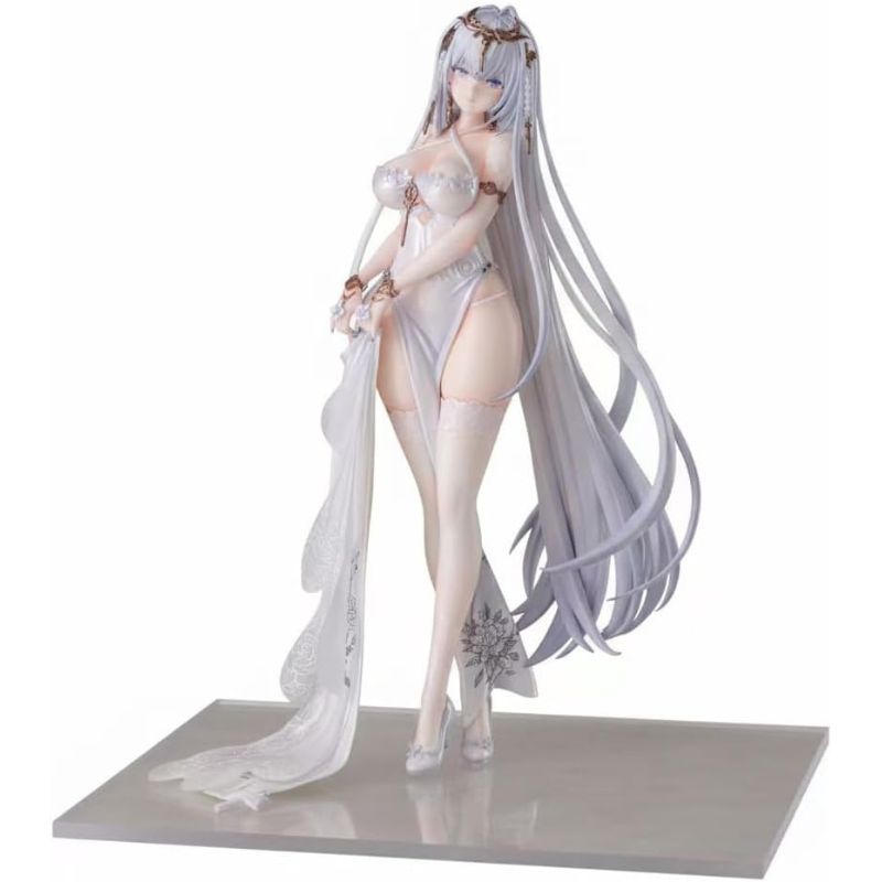 AniGame Azur Lane Emden Moonsilver Union Ver. White 1/6 Figure JAPAN OFFICIAL