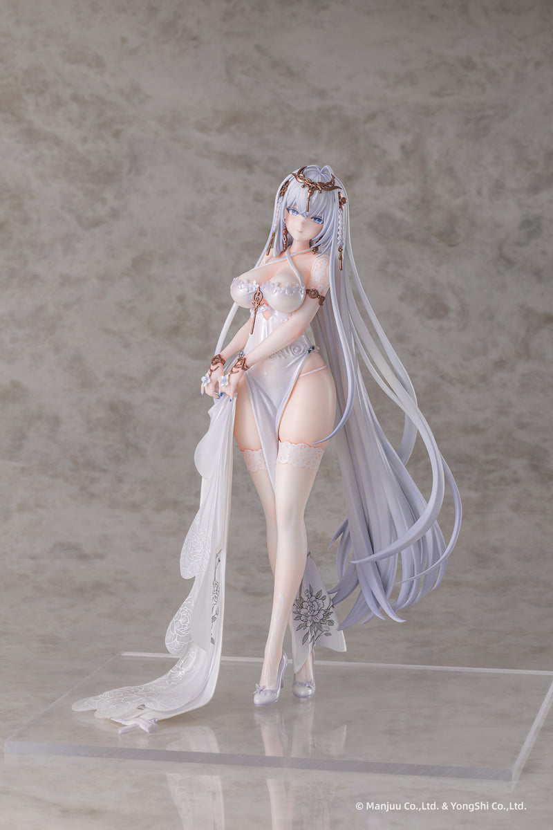 AniGame Azur Lane Emden Moonsilver Union Ver. White 1/6 Figure JAPAN OFFICIAL