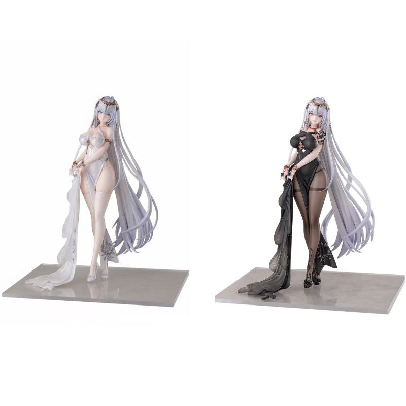AniGame Azur Lane Emden Moonsilver Union Ver. Set 1/6 Figure JAPAN OFFICIAL