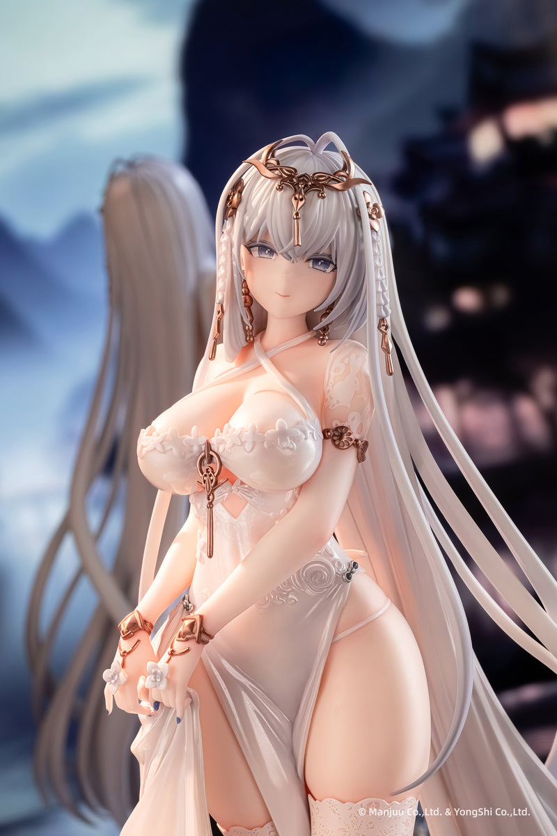 AniGame Azur Lane Emden Moonsilver Union Ver. Set 1/6 Figure JAPAN OFFICIAL