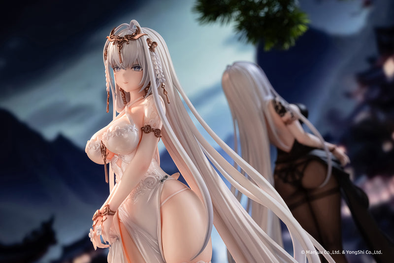 AniGame Azur Lane Emden Moonsilver Union Ver. Set 1/6 Figure JAPAN OFFICIAL