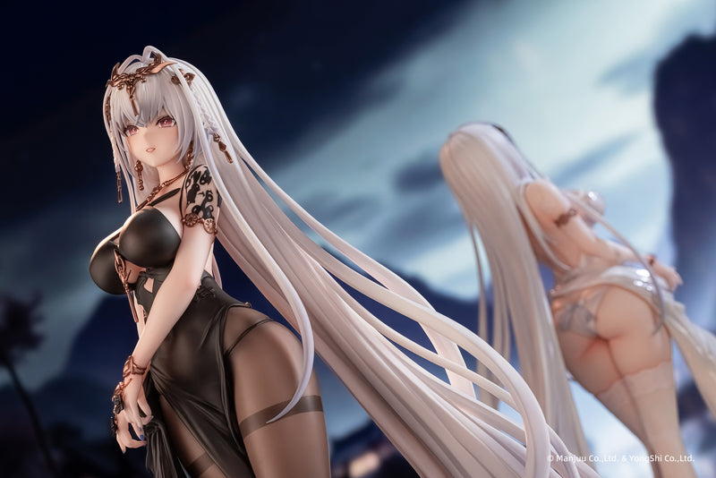 AniGame Azur Lane Emden Moonsilver Union Ver. Set 1/6 Figure JAPAN OFFICIAL