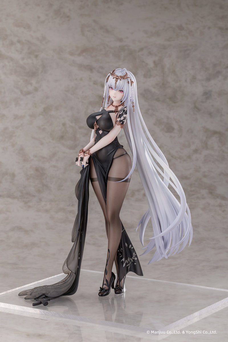 AniGame Azur Lane Emden Moonsilver Union Ver. Set 1/6 Figure JAPAN OFFICIAL
