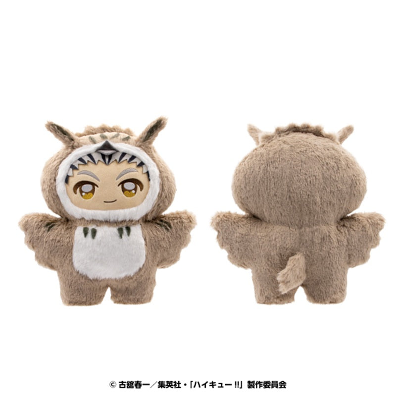 Ensky Choi Deka Chimikemo Mascot Haikyuu!! Kotaro Bokuto Plush Doll JAPAN