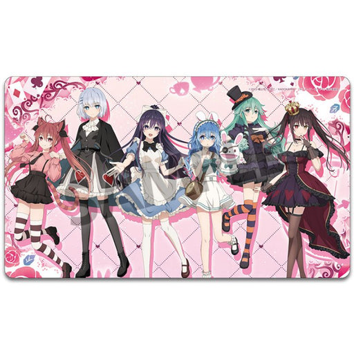 Date A Live V Alice in Wonderland ver New Illustration Rubber Mat JAPAN OFFICIAL
