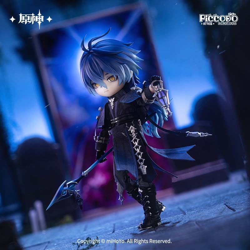 GENESIS PICCODO ACTION DOLL X Genshin Impact Flins Chibi Doll JAPAN OFFICIAL
