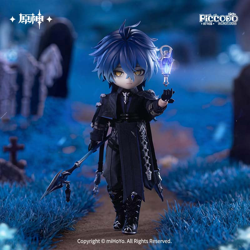 GENESIS PICCODO ACTION DOLL X Genshin Impact Flins Chibi Doll JAPAN OFFICIAL