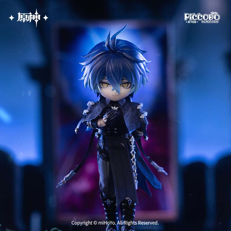 GENESIS PICCODO ACTION DOLL X Genshin Impact Flins Chibi Doll JAPAN OFFICIAL
