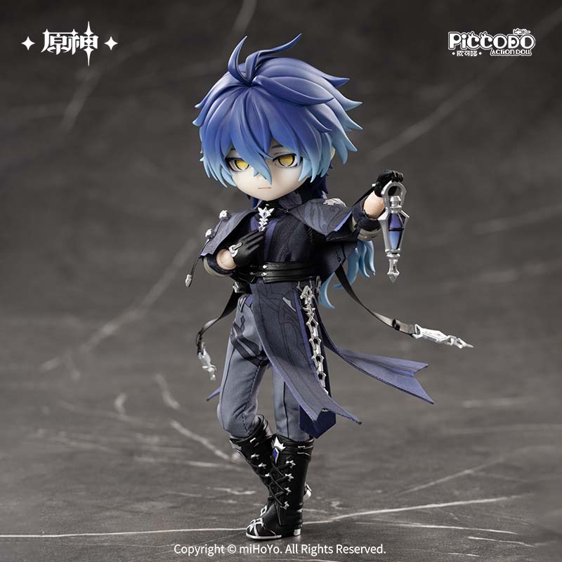 GENESIS PICCODO ACTION DOLL X Genshin Impact Flins Chibi Doll JAPAN OFFICIAL