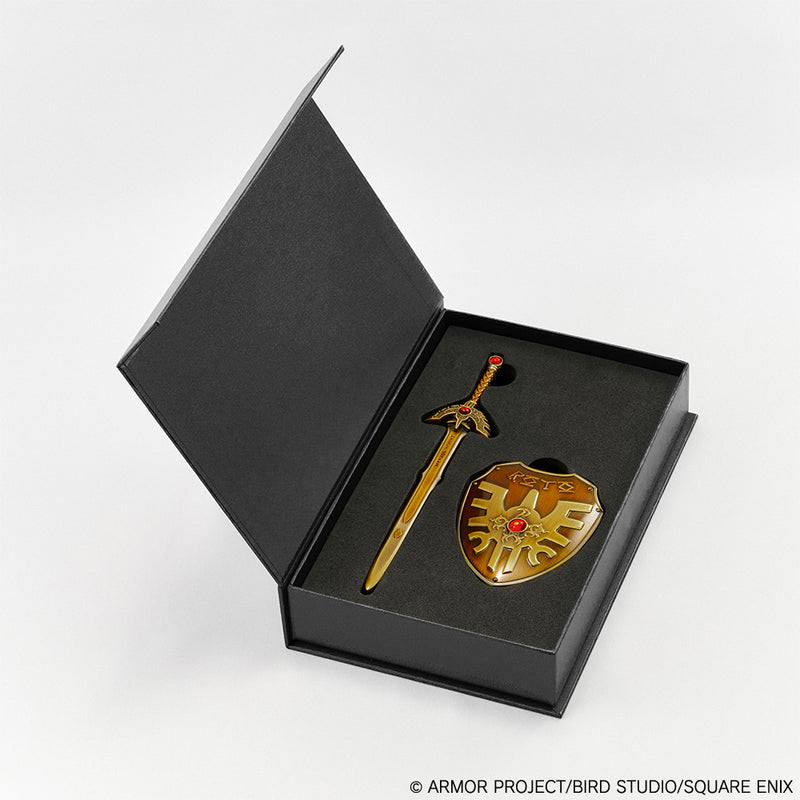 Metallic Items Gallery Special Erdrick's Sword & Erdrick's Shield 40th Figure