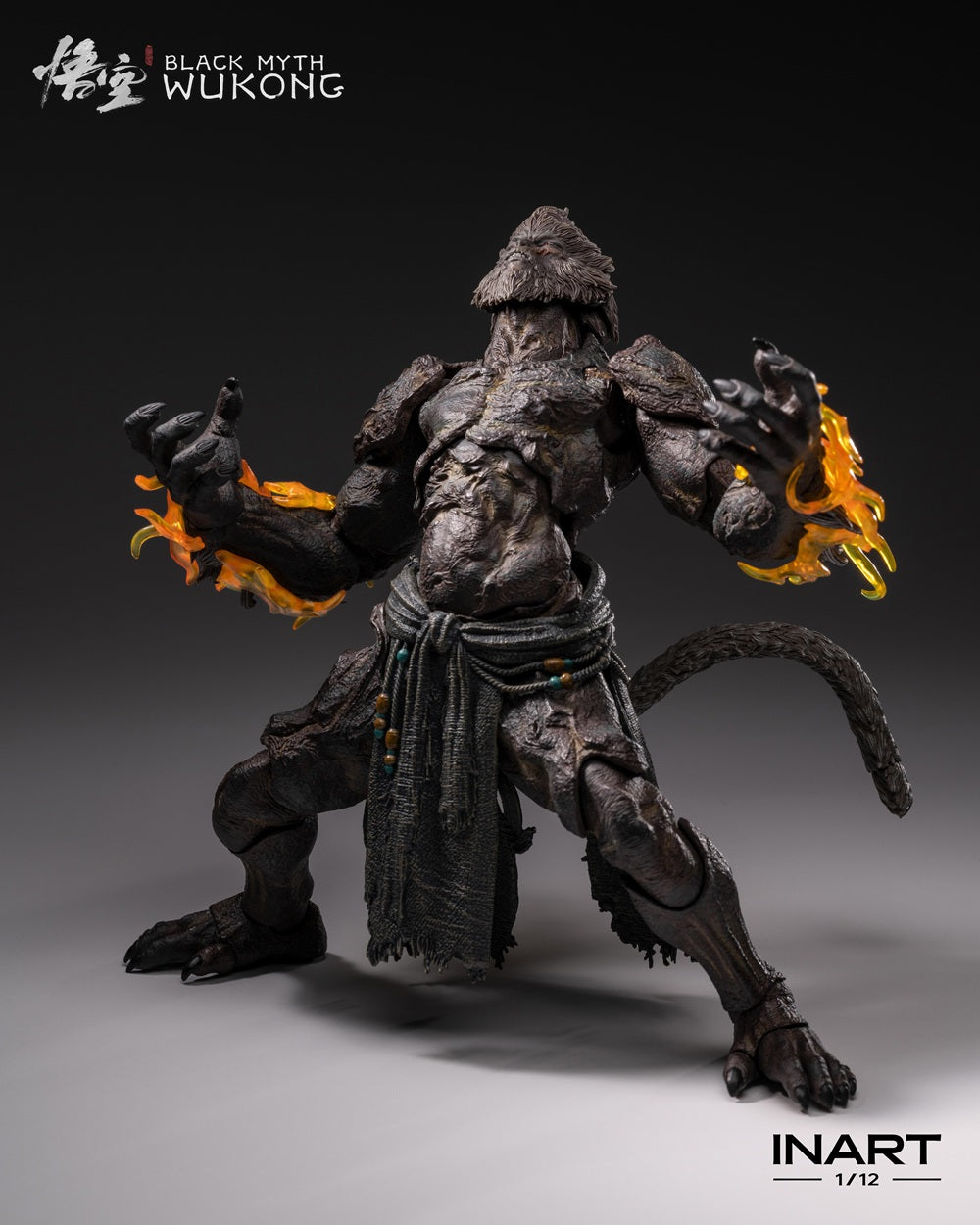 INART Black Myth Wukong Stone Monkey 1/12 Action Figure JAPAN