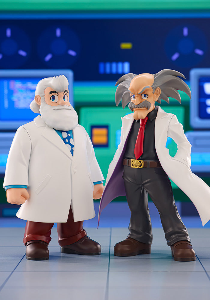 Kotobukiya OSHI WORKS Mega Man Dr. Wily & Dr. Light Figure JAPAN