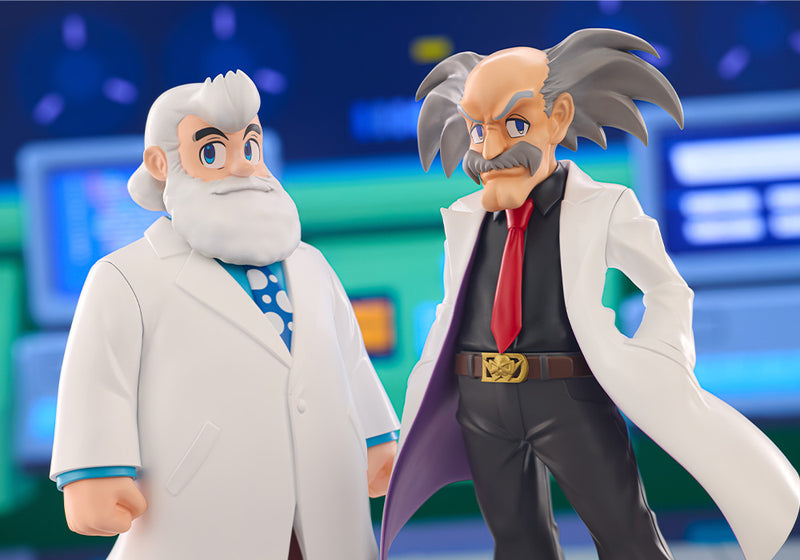 Kotobukiya OSHI WORKS Mega Man Dr. Wily & Dr. Light Figure JAPAN OFFICIAL