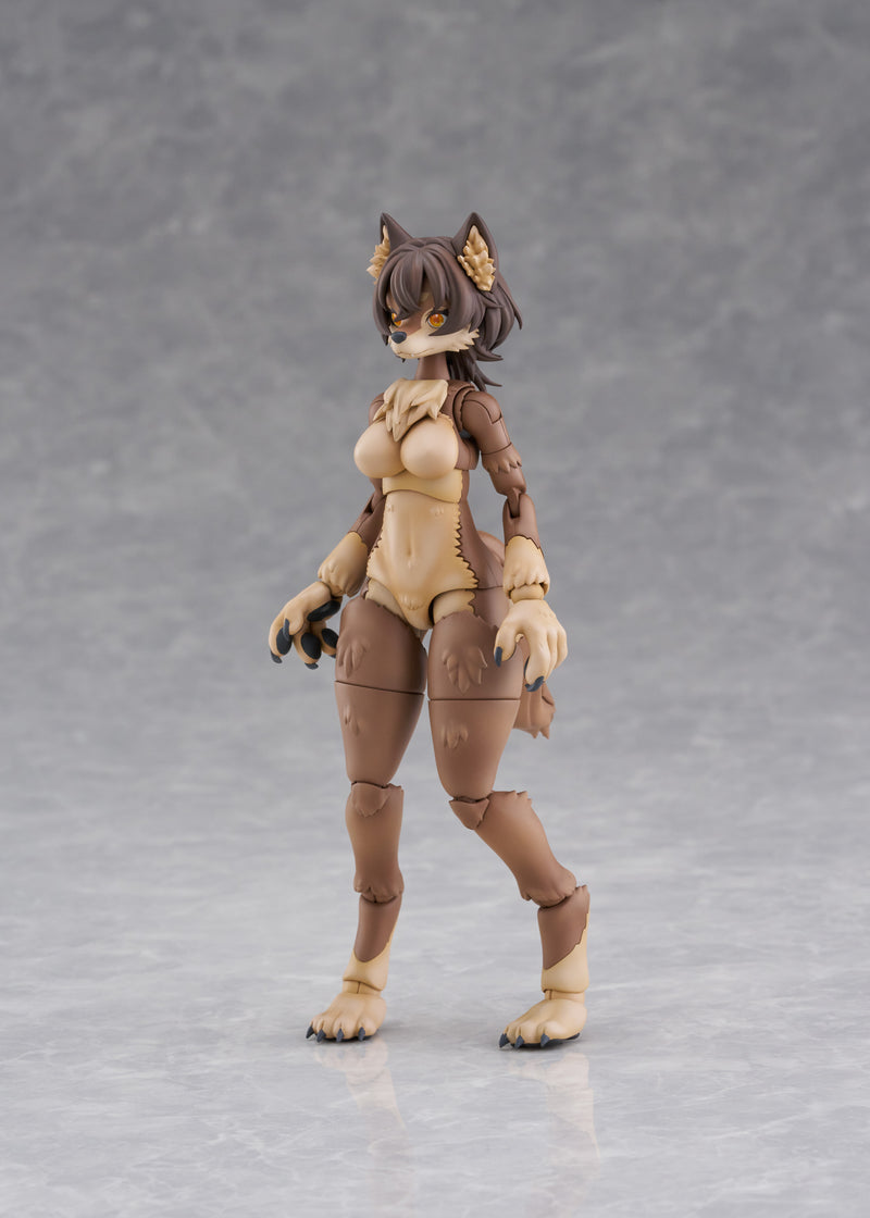 Aoshima Kemopla Japanese Wolf KP-02R Model Kit JAPAN OFFICIAL