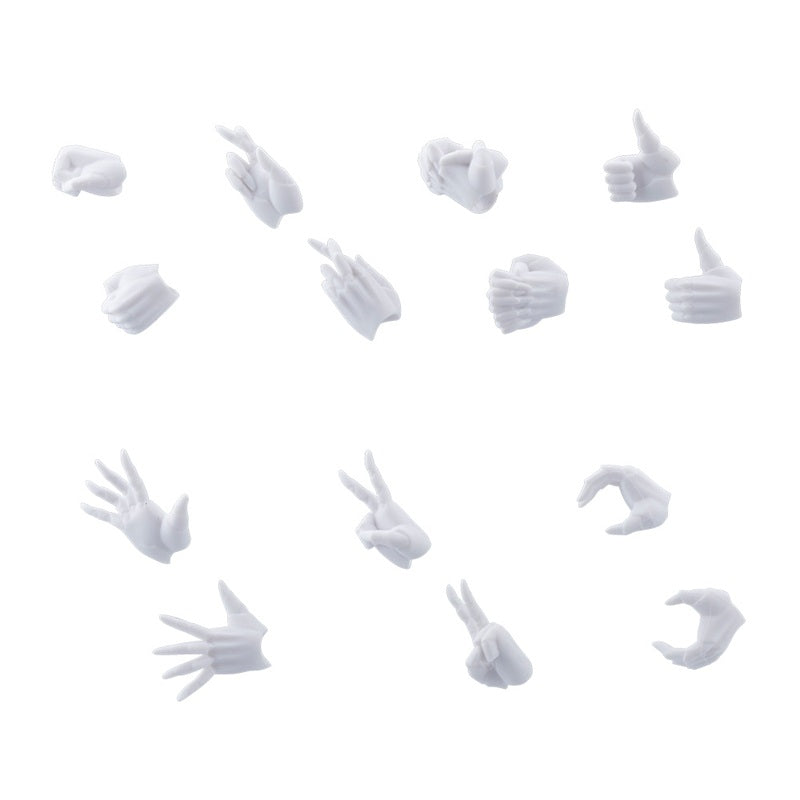 Megalomaria Unlimited Universe Ex Hand Unit Female Type A White Ver. Model Kit