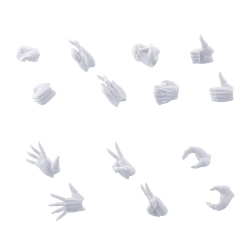 Megalomaria Unlimited Universe Ex Hand Unit Female Type A White Ver. Model Kit