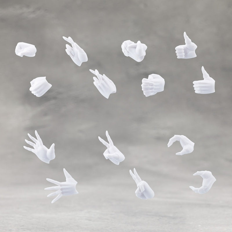 Megalomaria Unlimited Universe Ex Hand Unit Female Type A White Ver. Model Kit
