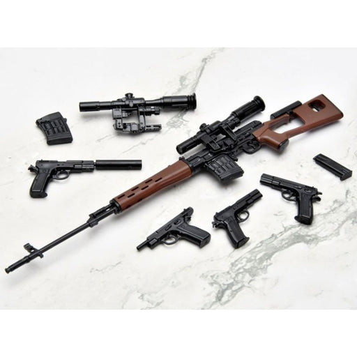 LittleArmory LA-GG02 Gunslinger Girl Rico SVD Cz75 Type 1/12 Model Kit JAPAN