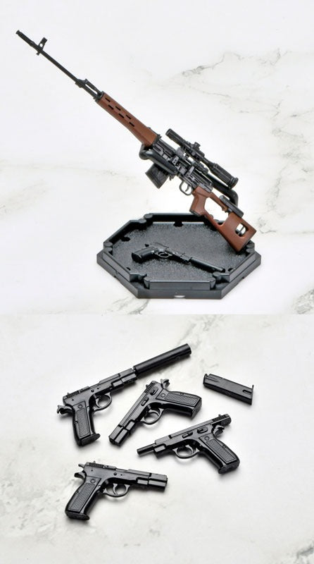 LittleArmory LA-GG02 Gunslinger Girl Rico SVD Cz75 Type 1/12 Model Kit JAPAN