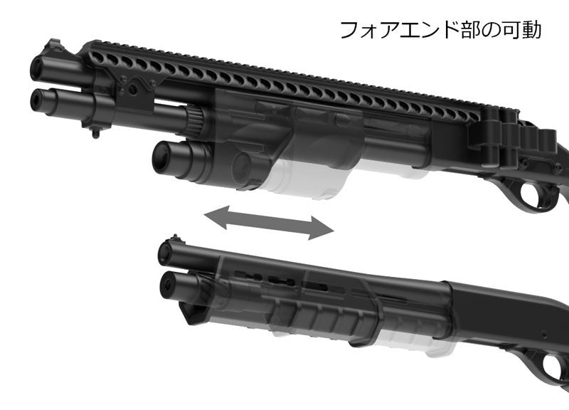 LittleArmory LA093 M870 Type Tactical 1/12 Model Kit JAPAN OFFICIAL