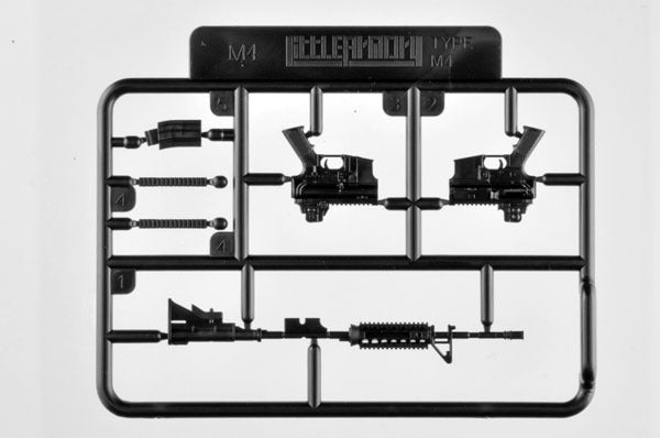 LittleArmory LABC01 M4 Assault Rifle 1/12 Model Kit JAPAN OFFICIAL