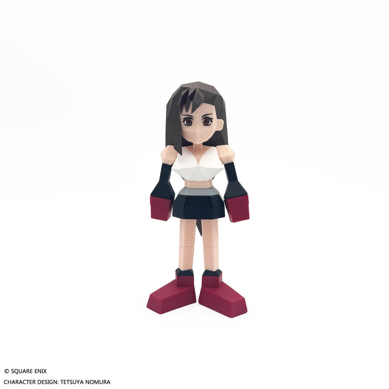 Square Enix Final Fantasy VII Polygon Soft Vinyl Tifa Lockhart Figure JAPAN