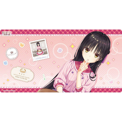 Cafe Stella and the Reaper's Butterfly Natsume Shiki Waitress Slim Rubber Mat