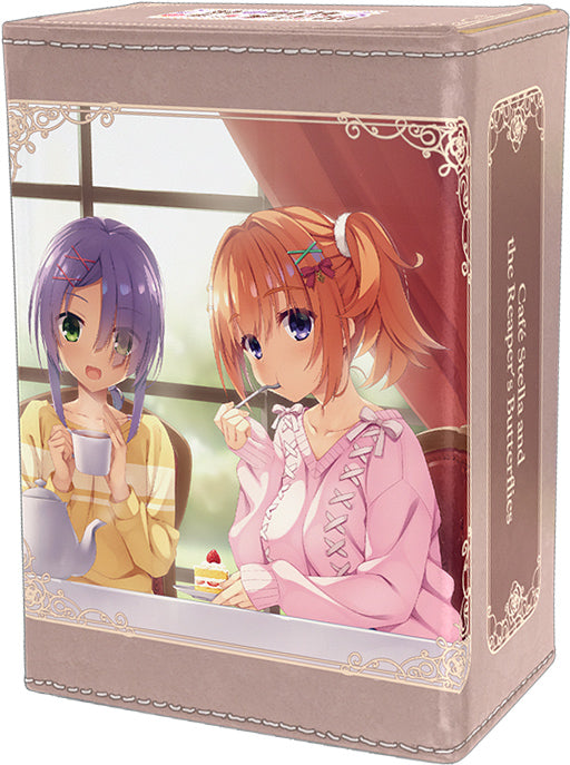 Synthetic Leather Deck Case W Cafe Stella and the Reaper's Butterfly Tea Time