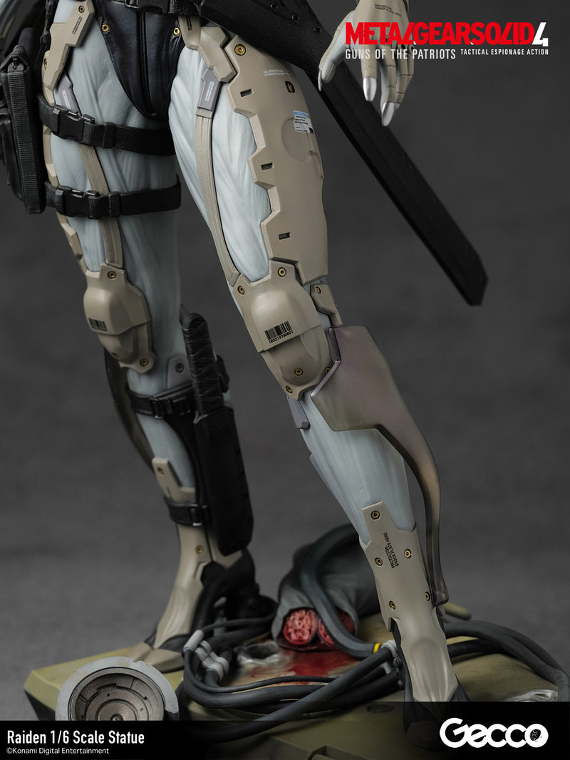 Gecco METAL GEAR SOLID 4 GUNS OF THE PATRIOTS Raiden 1/6 Figure JAPAN OFFICIAL