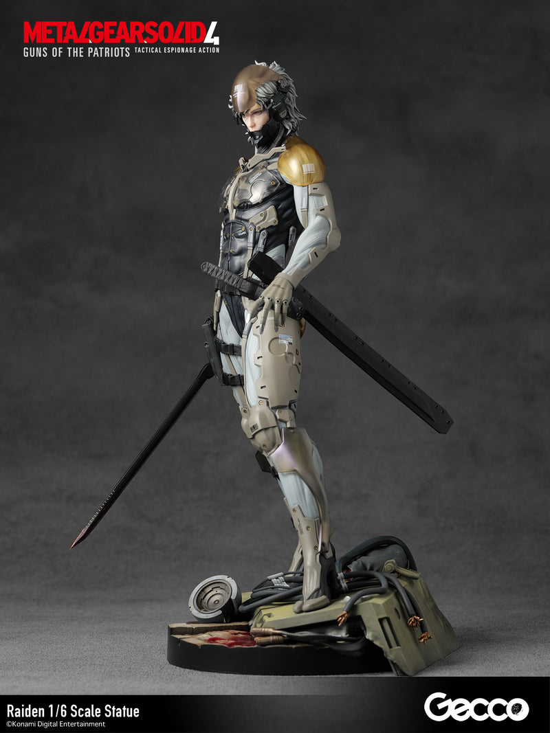 Metal Gear Solid 4: Guns of the Patriots Raiden 1/6 Scale Statue