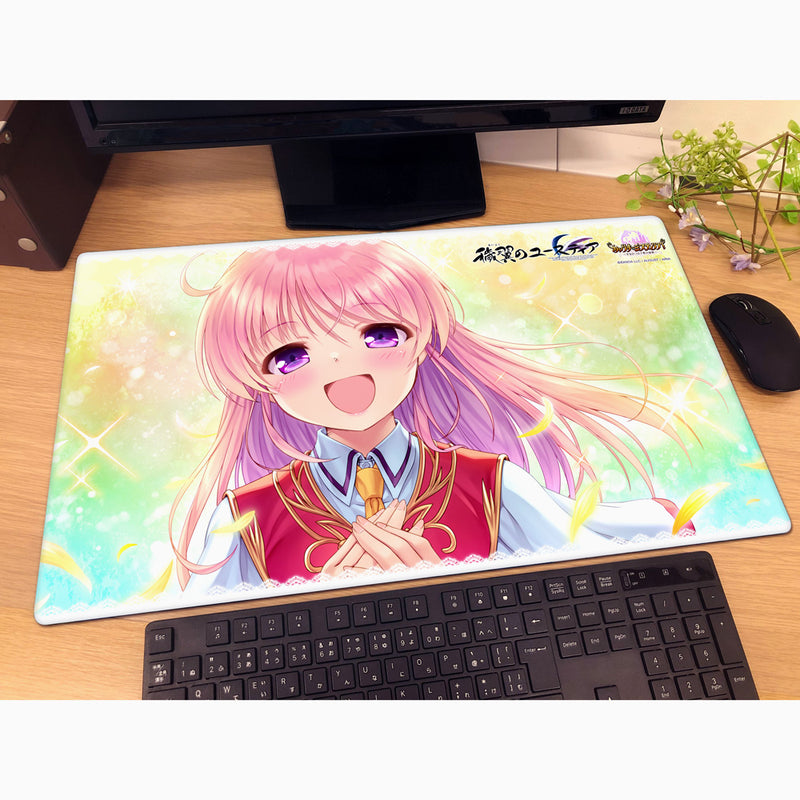 Key-th Aiyoku no Eustia Tia Smile Rubber Mat JAPAN OFFICIAL