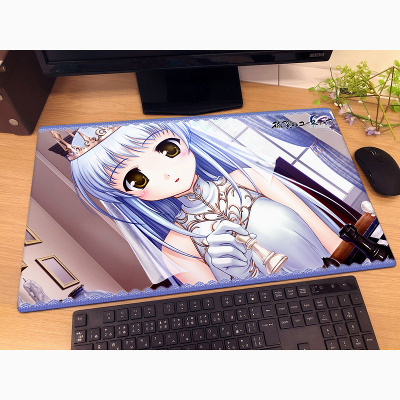 Key-th Aiyoku no Eustia Irene Chess Rubber Mat JAPAN OFFICIAL