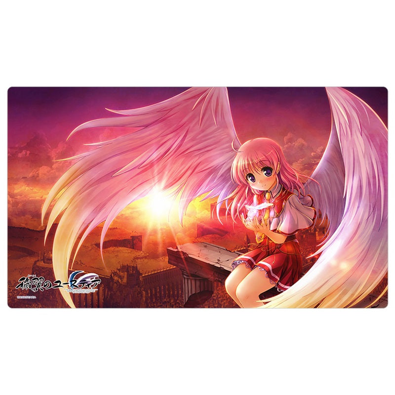 Key-th Aiyoku no Eustia Tia Angel's blessing Rubber Mat JAPAN OFFICIAL