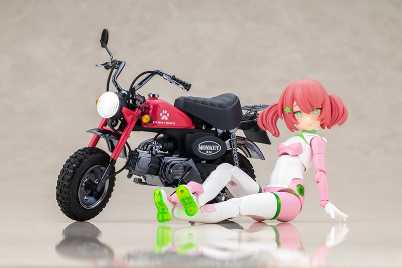 Kotobukiya Megami Device Puni Mofu Racing Mao with Honda Z50J-1 Monkey Model Kit
