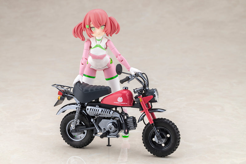 Kotobukiya Megami Device Puni Mofu Racing Mao with Honda Z50J-1 Monkey Model Kit