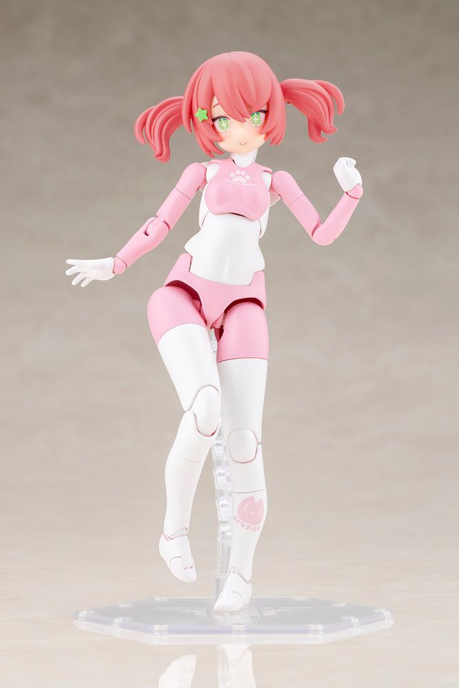 Kotobukiya Megami Device Puni Mofu Racing Mao with Honda Z50J-1 Monkey Model Kit