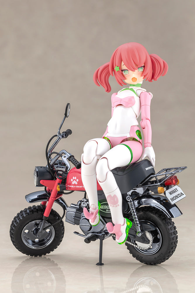 Kotobukiya Megami Device Puni Mofu Racing Mao with Honda Z50J-1 Monkey Model Kit