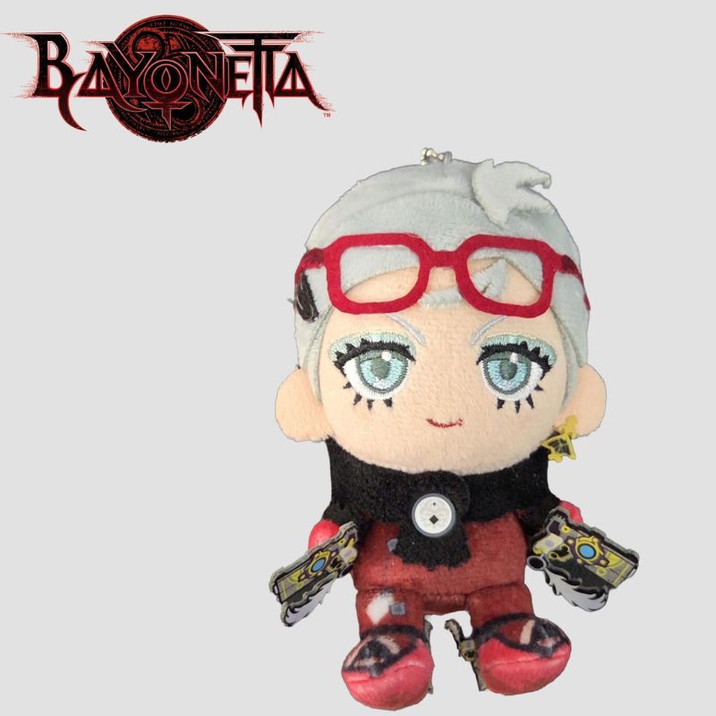 IIJAN Bayonetta Jeanne Sitting Plush Mascot JAPAN OFFICIAL