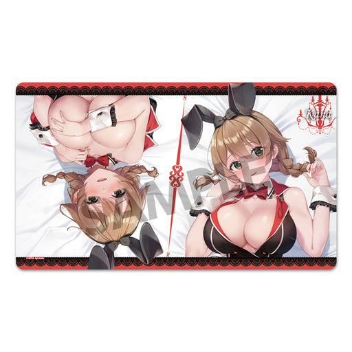 Hobby Stock Bunny Garden Kana New Illustration Rubber Mat JAPAN OFFICIAL