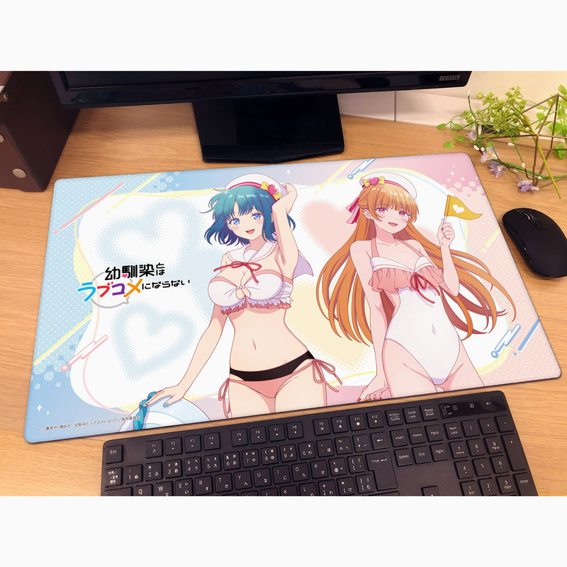 Osananajimi to wa Romcom ni Naranai Marine Sailor Swimsuit Rubber Mat JAPAN
