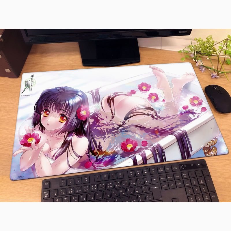 Curtain Damashii No Surface Moon Suzuna Kuraki Bath Rubber Mat JAPAN OFFICIAL