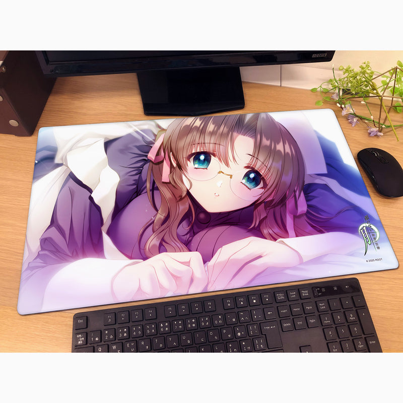 Curtain Damashii No Surface Moon Tomomi Harukawa Rubber Mat JAPAN OFFICIAL