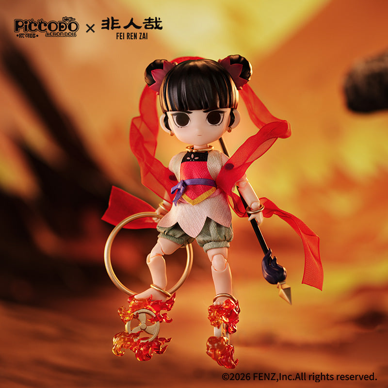 GENESIS PICCODO ACTION DOLL Fei Ren Zai Nezha Chi Ling Ver. Action Figure JAPAN