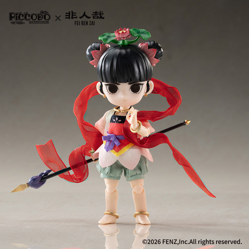 GENESIS PICCODO ACTION DOLL Fei Ren Zai Nezha Chi Ling Ver. Action Figure JAPAN
