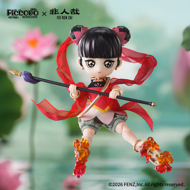 GENESIS PICCODO ACTION DOLL Fei Ren Zai Nezha Chi Ling Ver. Action Figure JAPAN
