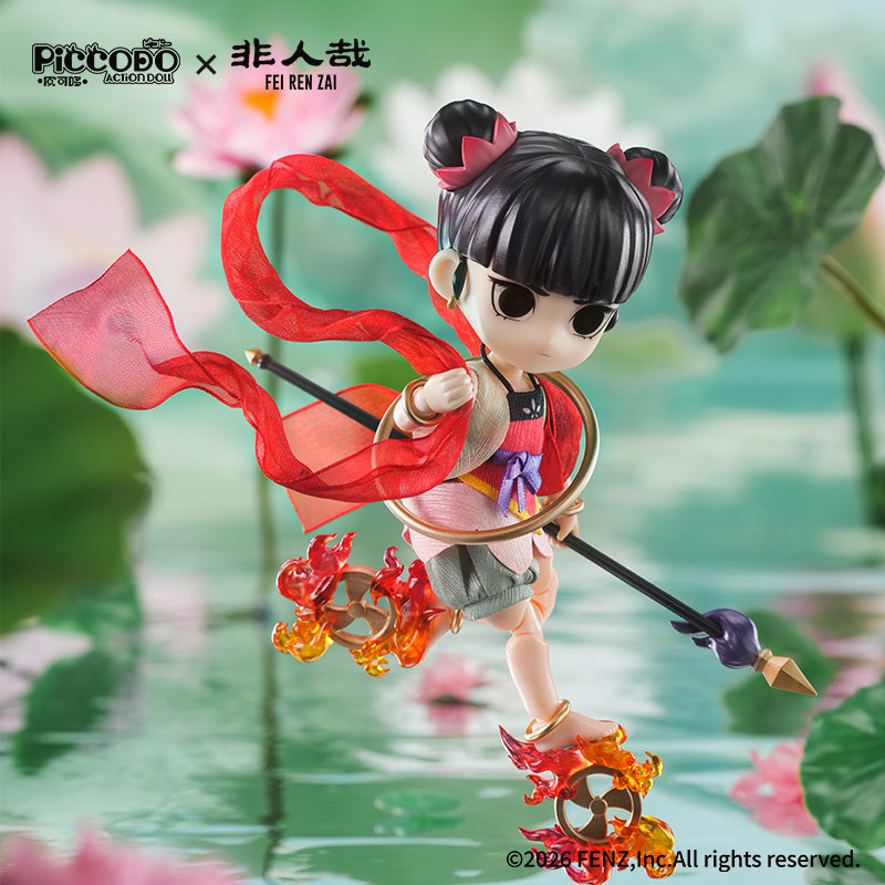 GENESIS PICCODO ACTION DOLL Fei Ren Zai Nezha Chi Ling Ver. Action Figure JAPAN
