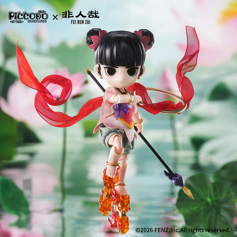 GENESIS PICCODO ACTION DOLL Fei Ren Zai Nezha Chi Ling Ver. Action Figure JAPAN
