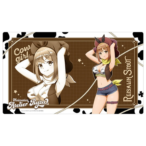 Curtain Damashii Atelier Ryza Ryza Cowgirl New Illustration Rubber Mat JAPAN